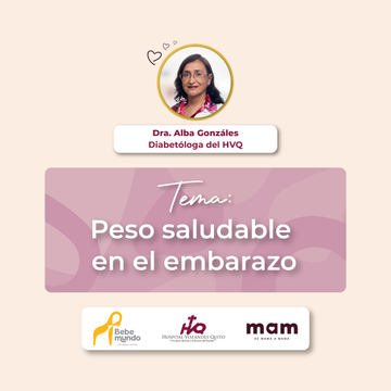 ¿Peso saludable en el embarazo? Hablemos sobre diabetes gestacional 💪🏻💪🏻🤰🏼