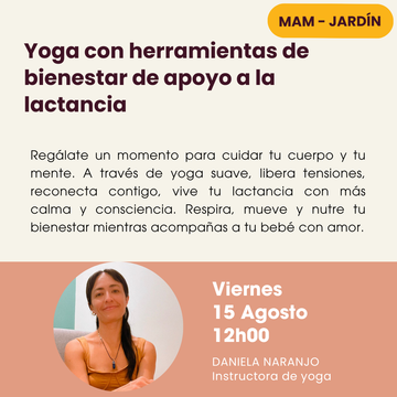 🧘‍♀️ Yoga con herramientas de bienestar de apoyo a la lactancia🤱