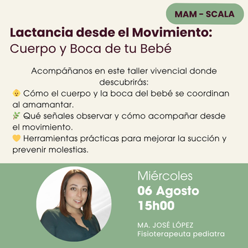 🤱 Lactancia desde el Movimiento: Cuerpo y Boca de tu Bebé